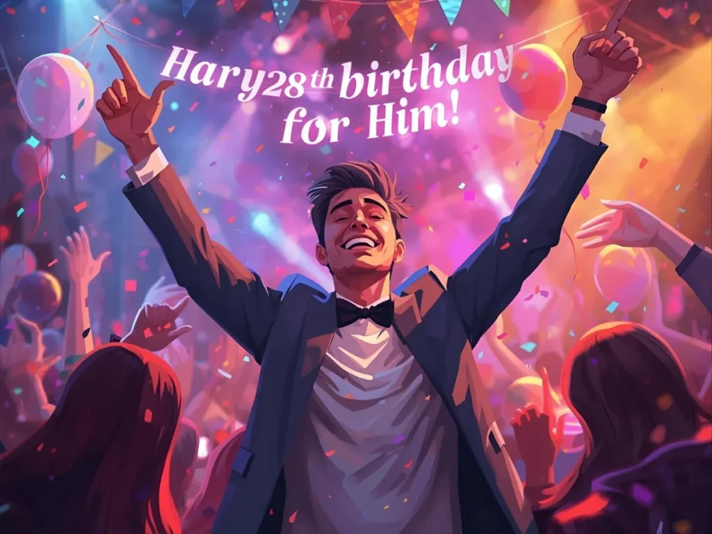 28th Birthday Quotes for Him