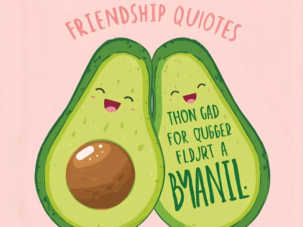 Friendship Avocado Quotes
