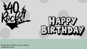 Read more about the article Funny 40th Birthday Wishes to Make Her Smile
