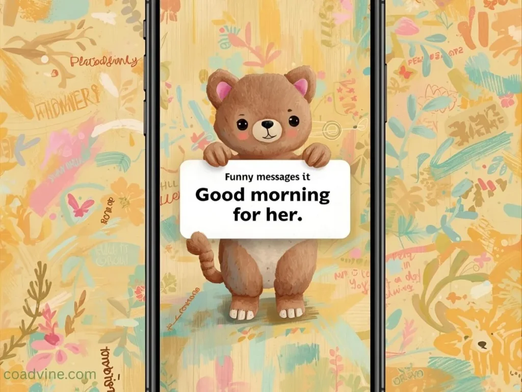 Funny good morning messages for her