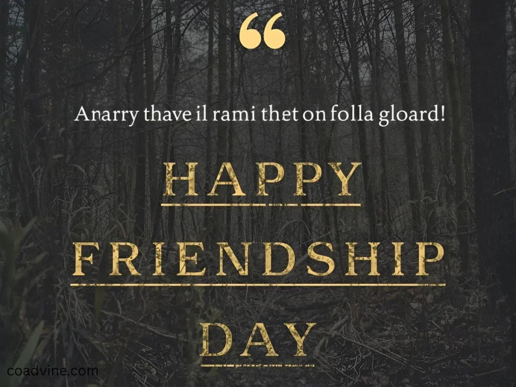 Happy Friendship Day Quotes Wishes