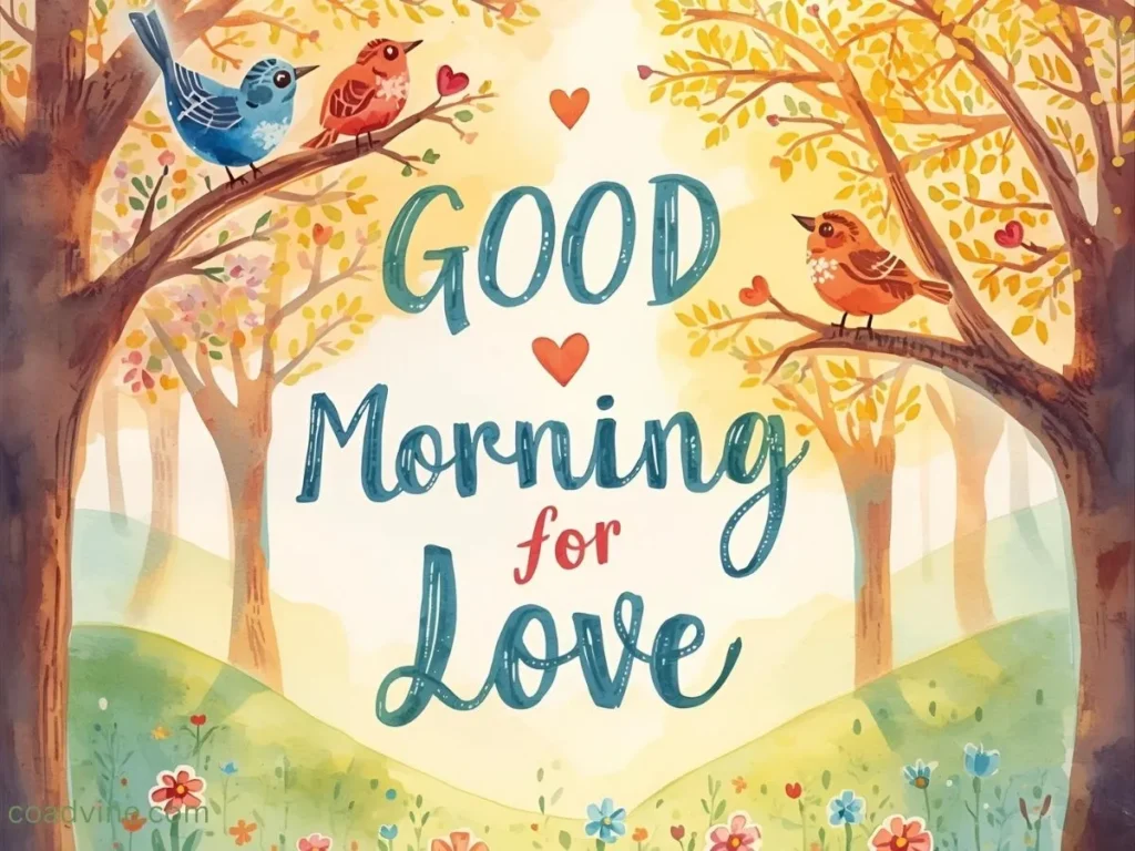 Heart touching good morning messages for love