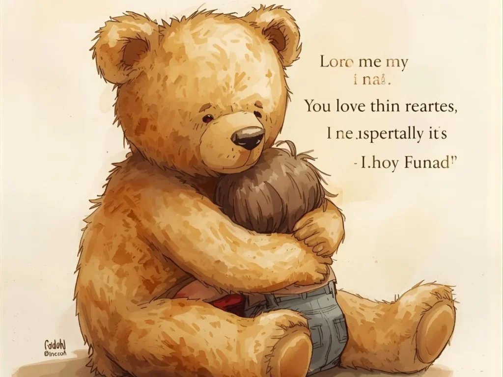 Hugging Teddy Bear Quotes