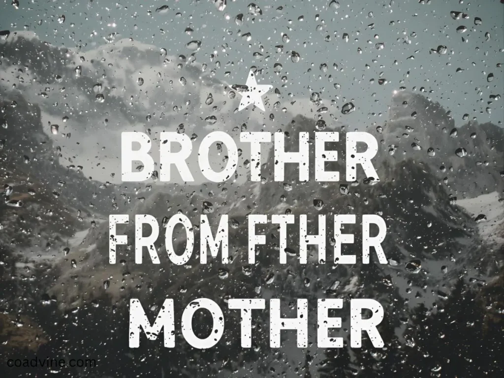 Inspirational Brother From Another Mother Quotes