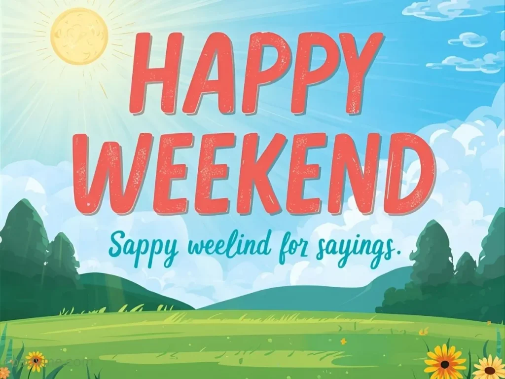 Inspirational Happy Weekend Quotes