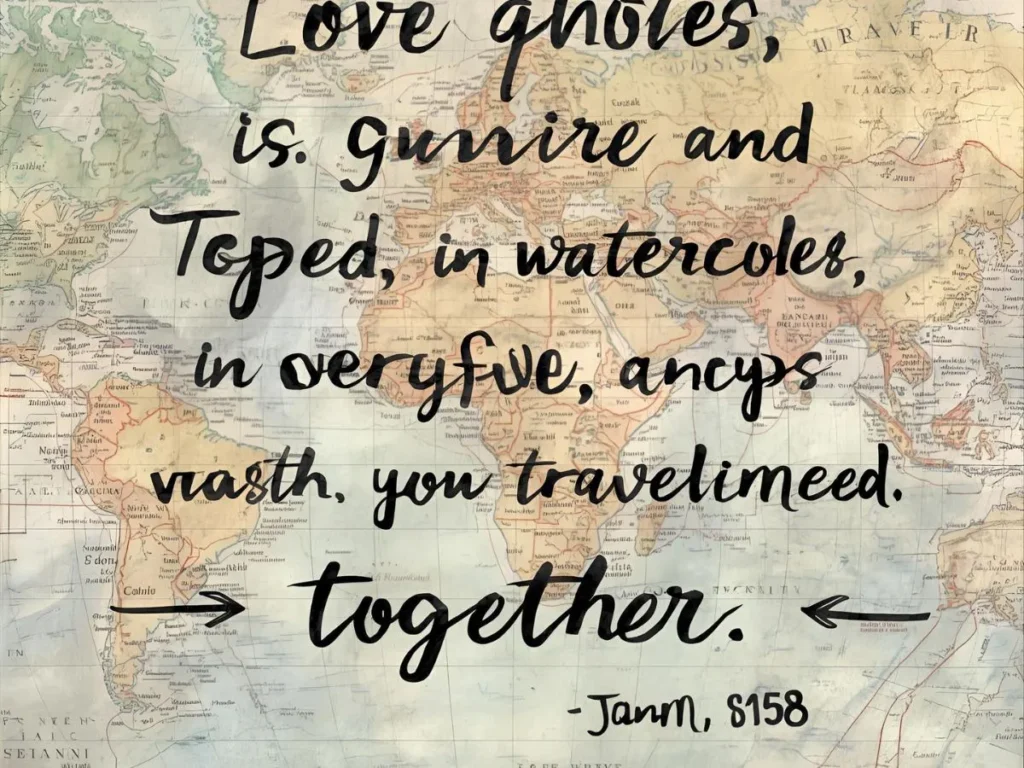 Love Quotes About Traveling Together
