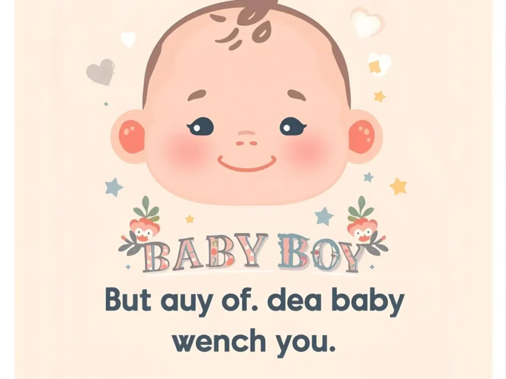 Cute baby boy quotes