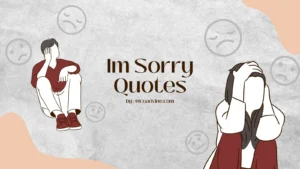 Read more about the article I’m Sorry Quotes to Express Regret and Find Peace🌸