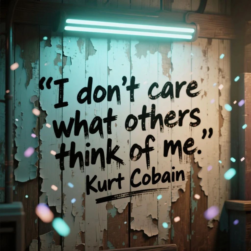 Kurt Cobain quotes about individuality