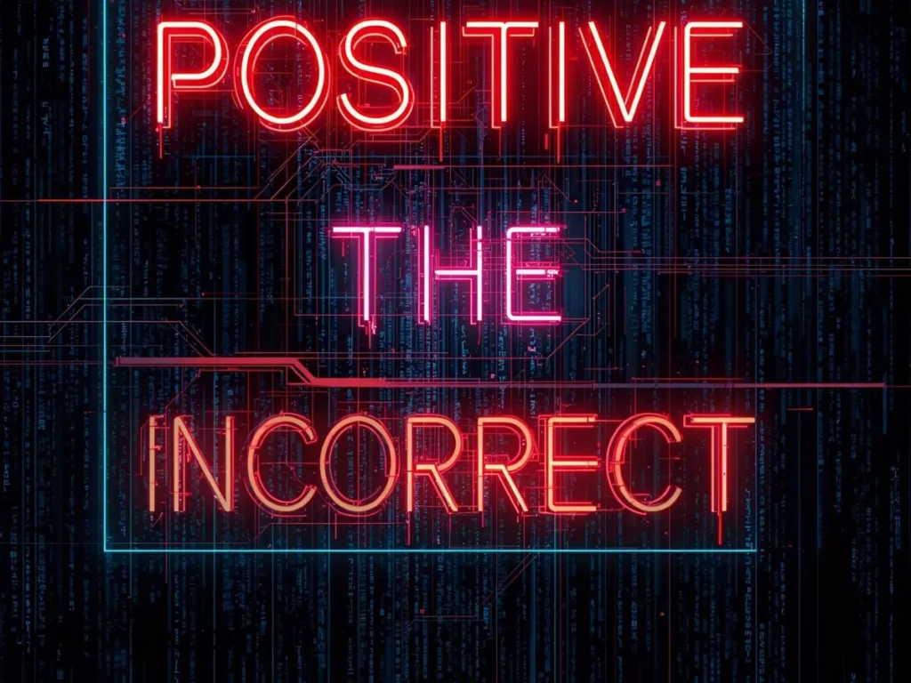 Positive incorrect quotes