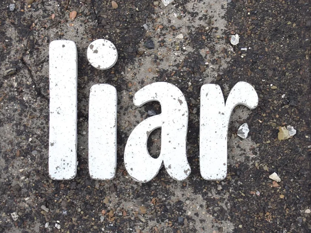 Positive liar quotes