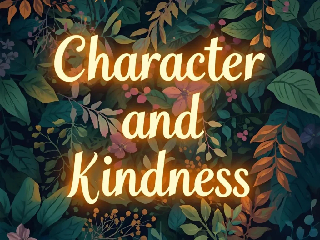 Quotes about character and kindness
