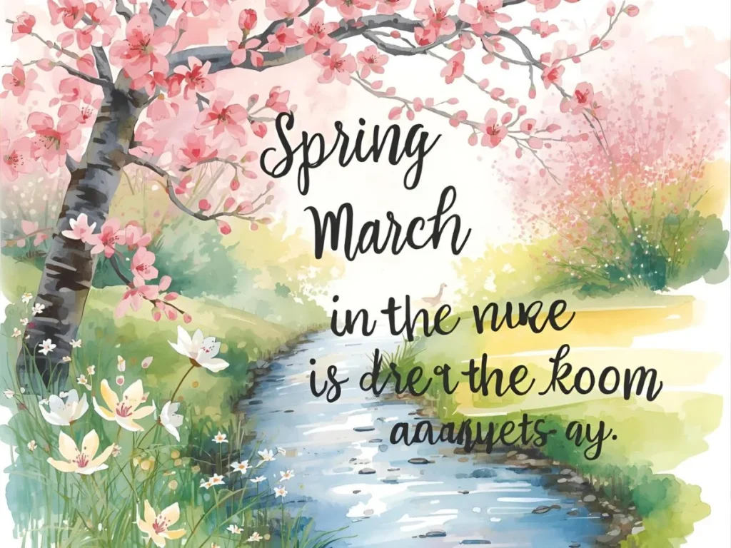 Spring March quotes