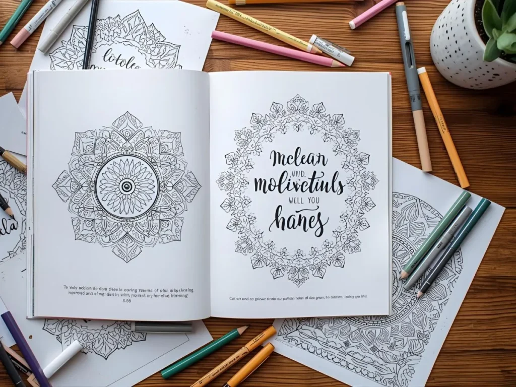 Encouraging Coloring Page Quotes